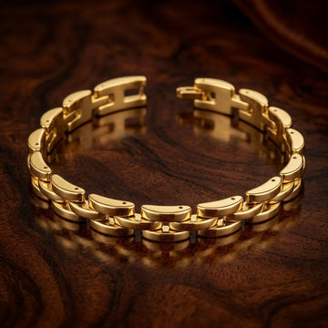 Unisex Classic Gold Bracelet