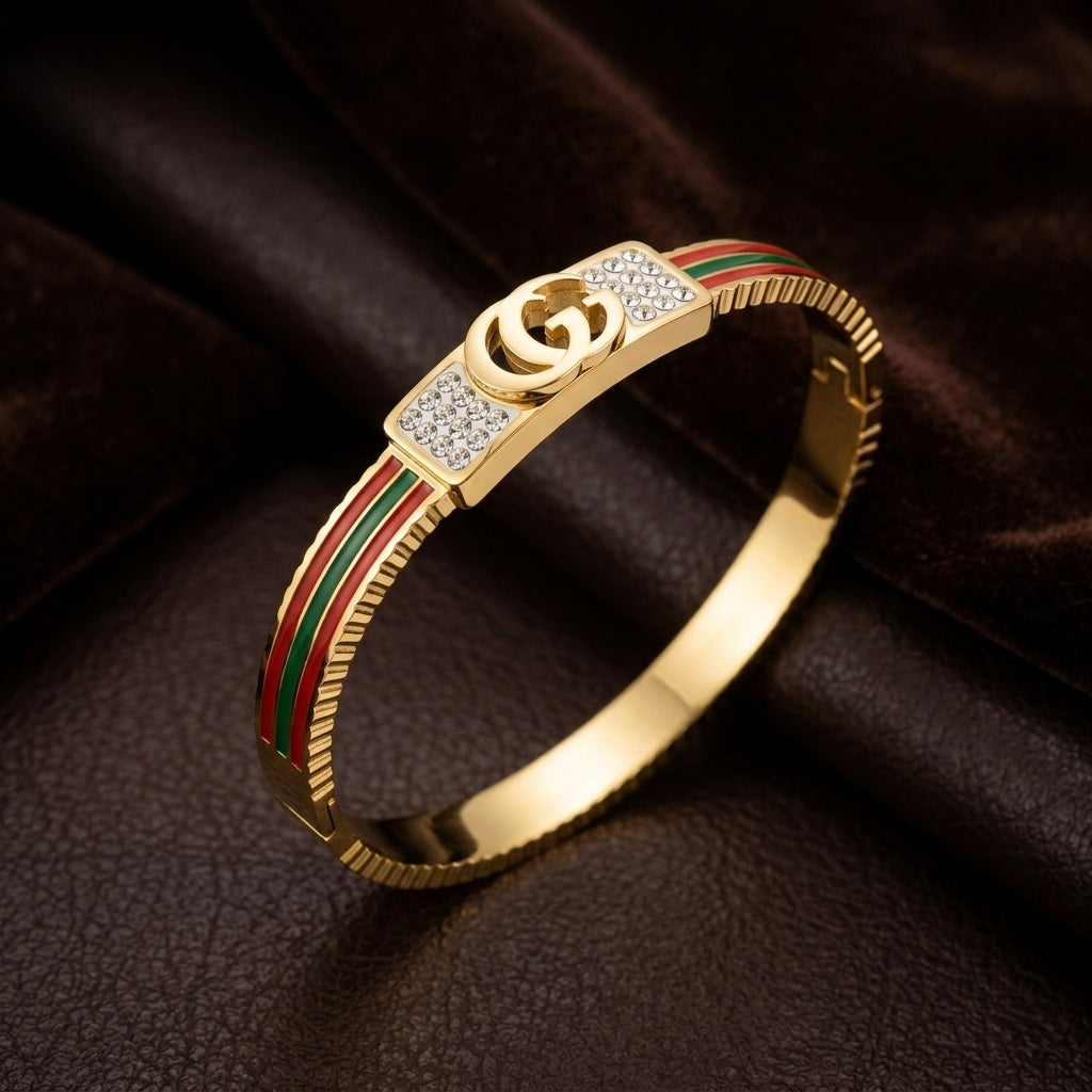 Gucci-Inspired Gold Bracelet
