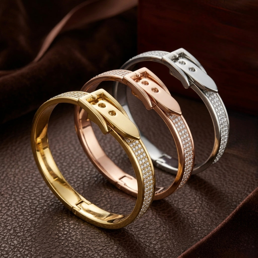 Multicolor Buckle Design Bracelet