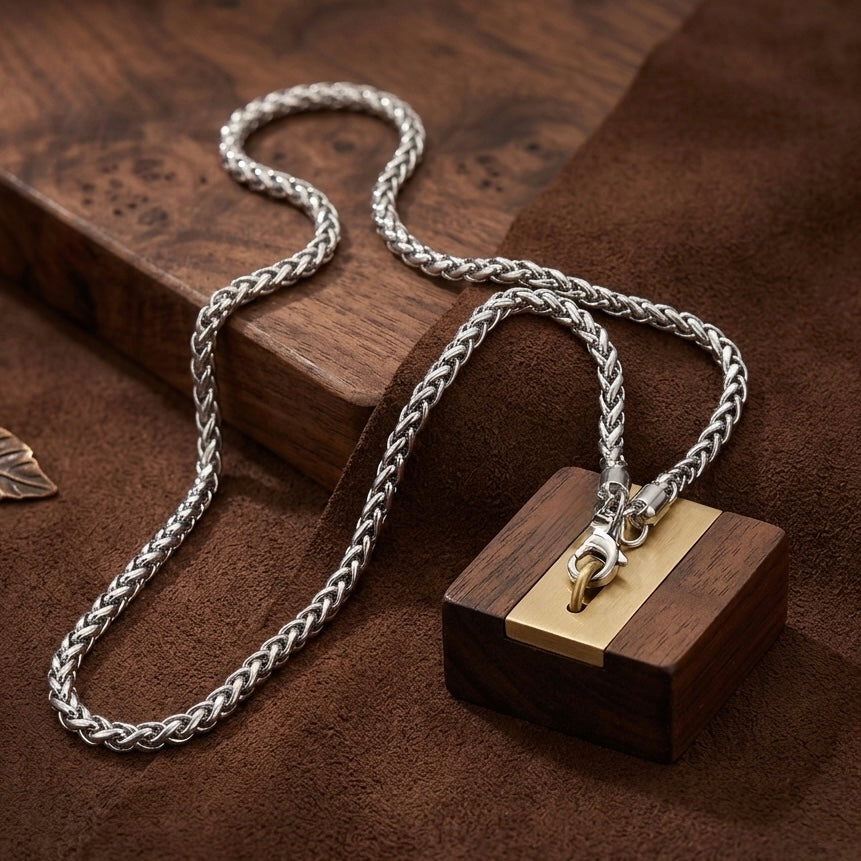 Premium Silver Rope Chain