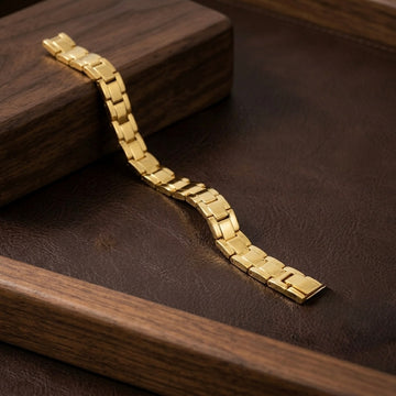 Unisex Eterna Gold Bracelet