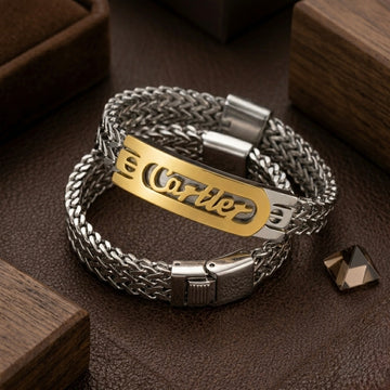 Cartier-Inspired Silver Bracelet