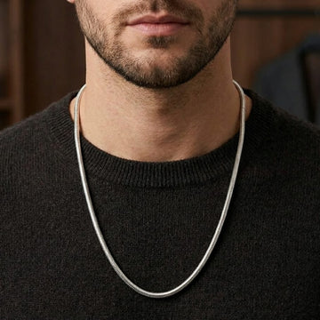 Snake Silver Chain