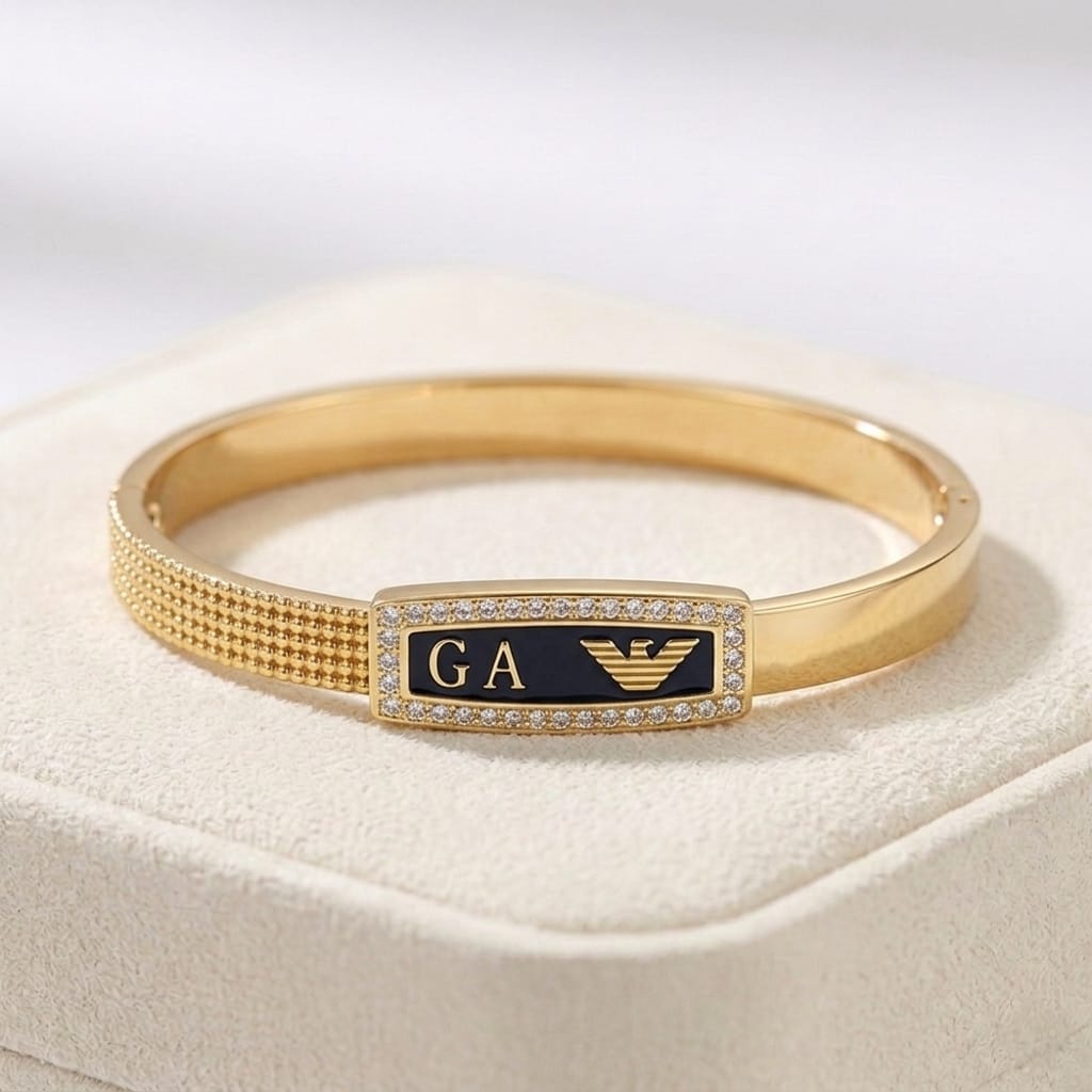 GA-Inspired Gold Bracelet