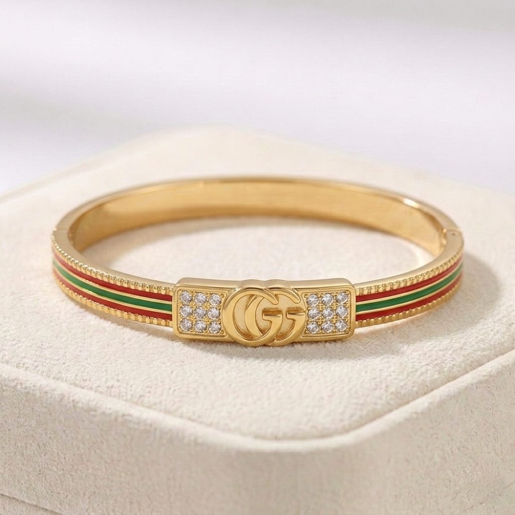 Gucci-Inspired Gold Bracelet