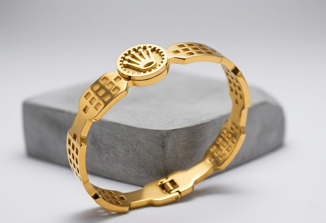 Rolex-Inspired Two-Tone Bracelet