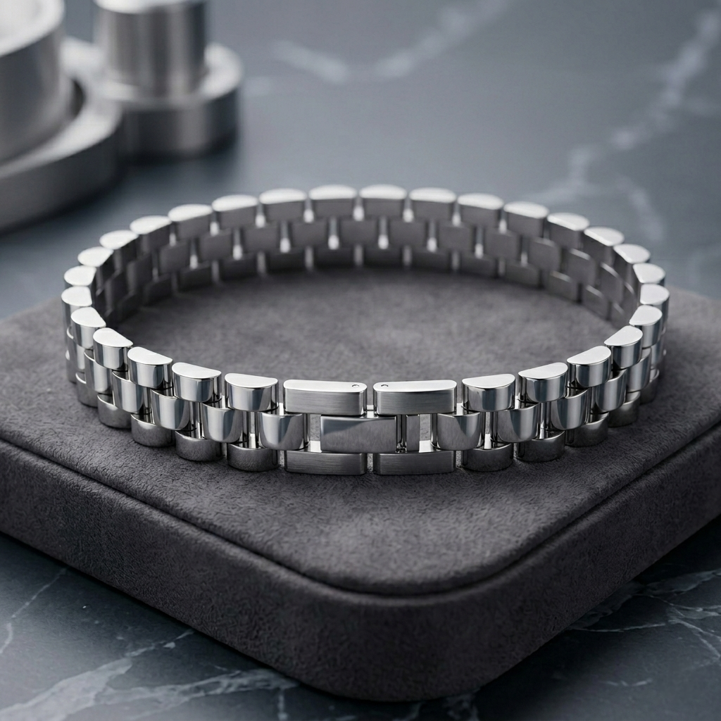 Minimal Silver Bracelet