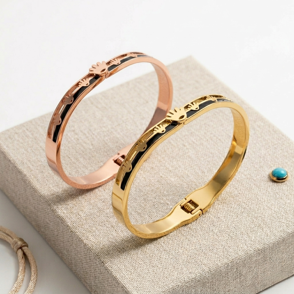 Rolex-Inspired Gold Bracelet